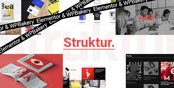 Struktur – Creative Agency WordPress Theme