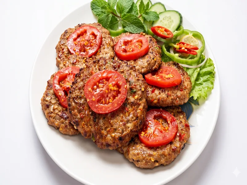 BEEF CHAPLI KABAB