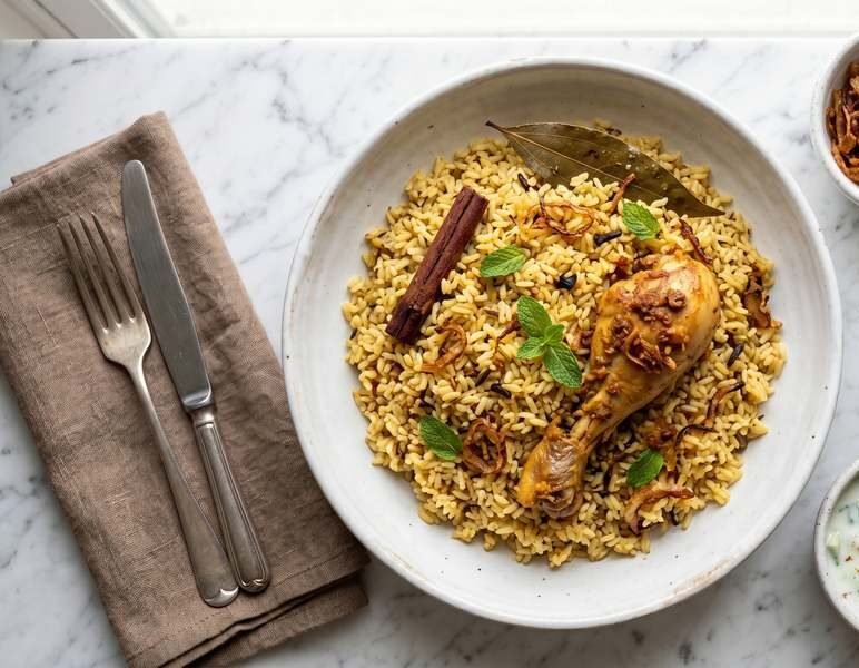 CHICKEN BRIYANI Half