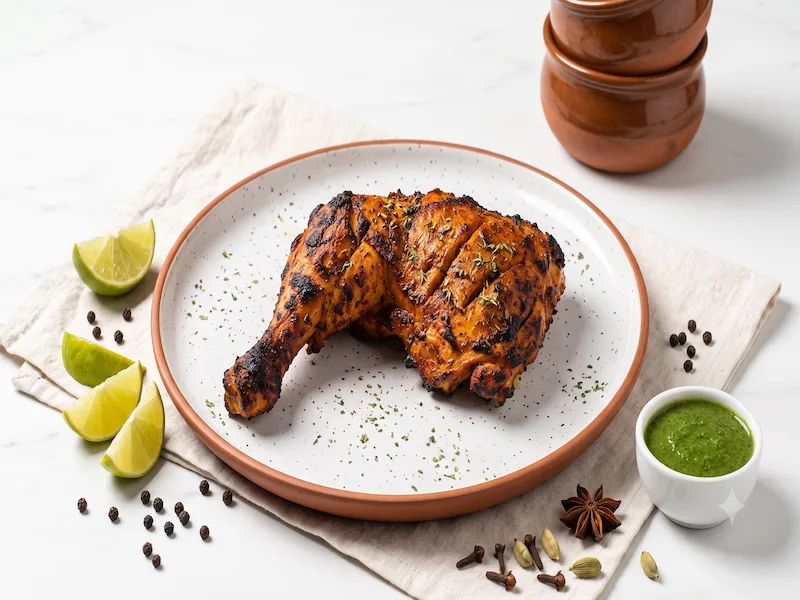 CHICKEN TANDOORI QUATER